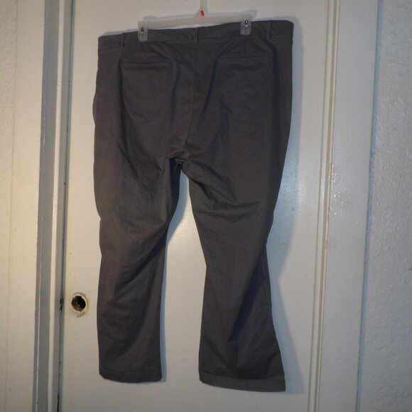 Old Navy Gray Boot Cut Secret Slim Pockets Pants Sz 26 Plus Short - Picture 5 of 7